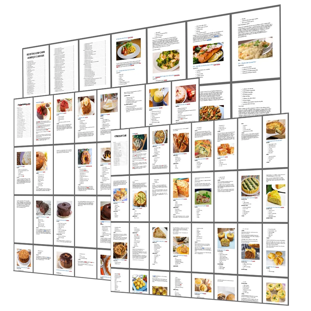Receitas Low Carb PLR
