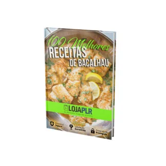 100 Receitas de Bacalhau para Semana Santa E-book PLR