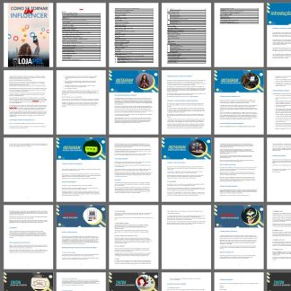 E-book PLR em Português Como ser um influencer Ebook PLR